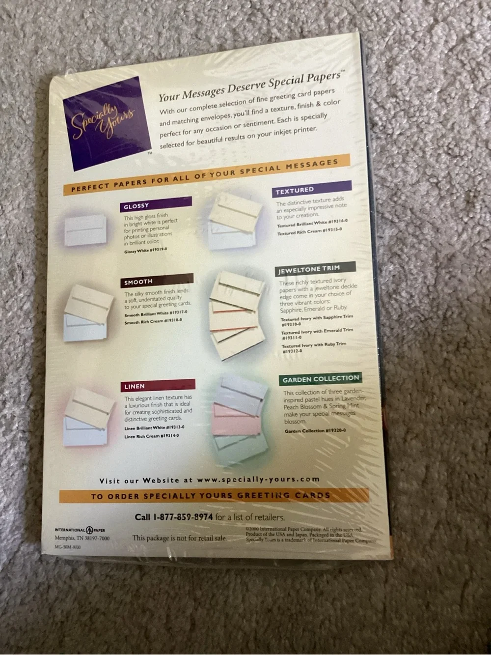 NEW!!  Canon Photo Paper Plus Glossy II (100 sheets)